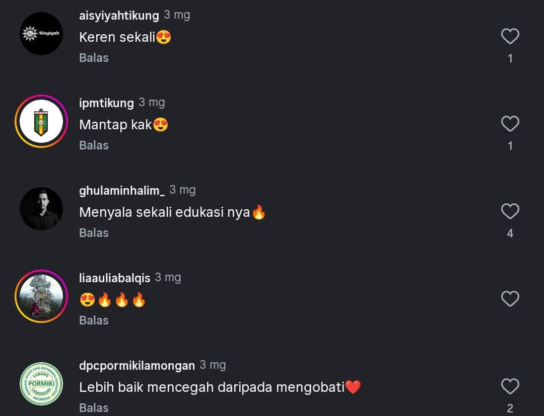 Testimoni Instagram